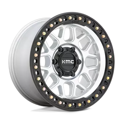 18x8.5 KMC KM549 GRS Machined With Satin Black Lip Wheel 6x5.5 (0mm) • $390