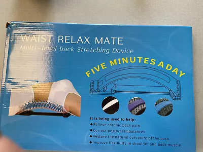 Waist Relax Mate Multi Level Back Stretching Device Relieve Chronic Pain • $6