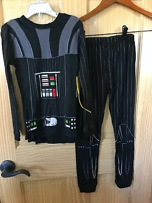 $29.92 • Buy NWT Disney Store Star Wars Darth Vader Costume PJ Pals Pajama Set Kids