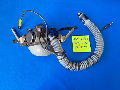 Authentic Gentex Oxygen Mask Mbu-23/p / Mbu-20 Pilot Flight Helmet • $759.99