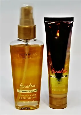 Victoria Secret Paradise Fragrance Spray Mist 2 Oz + Body Lotion 1oz Mini Travel • $11.24