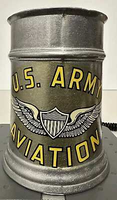 U.S Army Aviation Metropolitan Museum New York 76 Bicentennial Corp. Silver Mug • $75