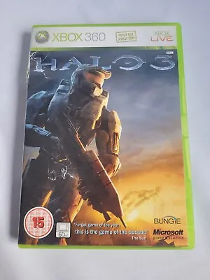 Halo 3 - Microsoft Xbox 360 COMPLETE Shooter Shoot Em Up Video Game • £3