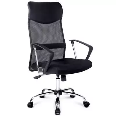 Artiss Mesh Office Chair Computer Gaming Desk Chairs Work Study High Back Black • $99.95