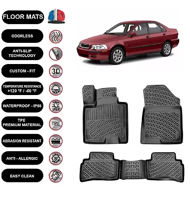 Floor Mats Liner Fits Volvo S40 1995-2004 Waterproof 4D Molded Black 4pcs • $98.99