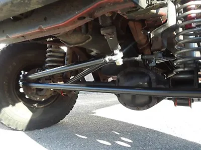 JEEP XJ MJ ZJ TJ LJ Crossover 1 TON Steering Kit - SOLID ROD High Clearance • $299