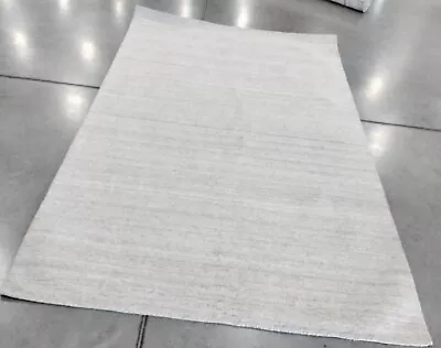 LIGHT GREY 5' X 8' Hole In Rug Reduced Price 1172743973 MIR176G-5 • $161