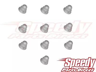 For Volvo 10 Pack  License Plate Mounting Nut GRAY Acorn Metric 6mm • $10.44