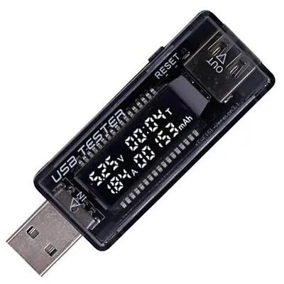 USB Power Tester Voltage Current Capacity Meter 4-20V 3A Test Chargers & Cables • $4.97