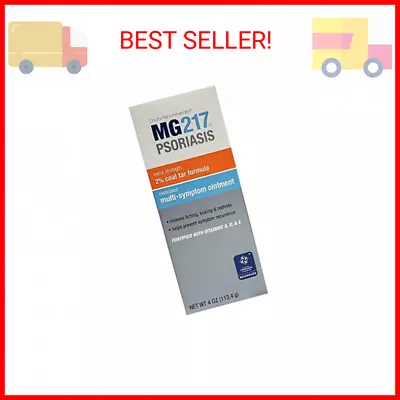 MG217 Multi Symptom Relief 2% Coal Tar Medicated Psoriasis Ointment Oz Jar 4 Oz • $13.49