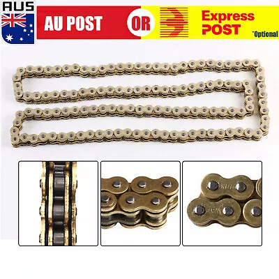 $49.99 • Buy Heavy Load 520x120 ATV Motorcycle O-Ring Drive Chain 520 Pitch 120 Links Gold H