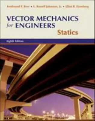 Vector Mechanics For Engineers: Statics W/CD-ROM • $6.06