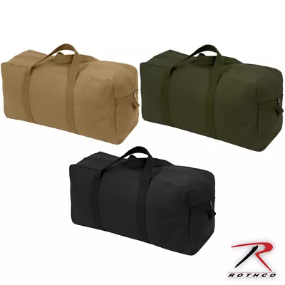 Rothco Canvas Tanker Style Heavyweight Military Tool Bag (19  X 9  X 6 ) • $18.99