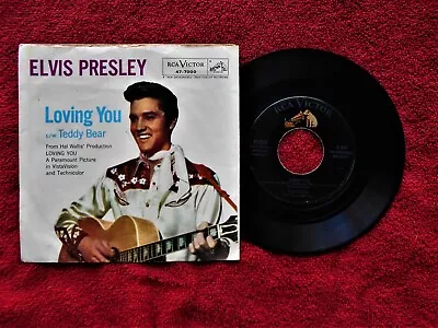 Elvis Presley   Loving You     45 & Picture Sleeve • $24.99