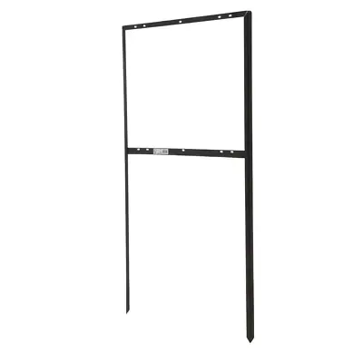 18 In. X 24 Inch Metal Sign Frame Double Leg Design With Pre-Punched Holes Black • $31.02