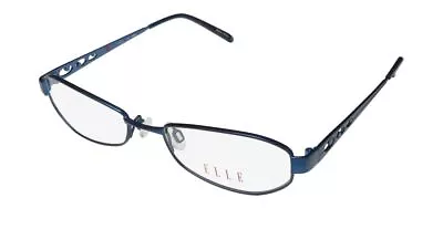 New Elle 13337 Eyeglasses Full-rim 50-17-135 Designer Bl Womens Metal & Plastic • $19.95