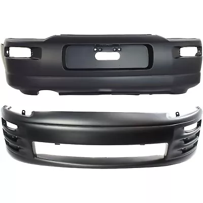 New Set Of 2 Bumper Covers Fascias Front & Rear MI1000268 MI1100256 Pair • $307.47