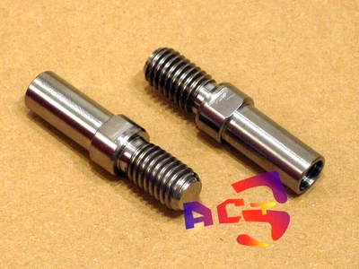 $13.50 • Buy 2 Pcs Titanium / Ti Bolts M8 V-Brake Bosses / Post -  Weight 11 Grams