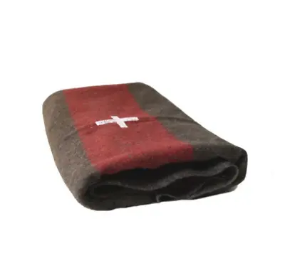 Swiss Army Wool Blanket 60 X 84 Inches • $39.99