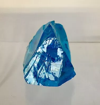 Aquamarine Blue Rough Natural Gem Andara Crystal Volcanic Glass Monatomic • $250