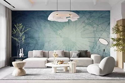 3D Abstract World Map Wallpaper Wall Mural Removable Self-adhesive 186 • $226.67