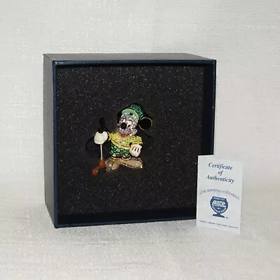 Disney Arribas Brothers Swarovski® Crystal Golfer Mickey Jeweled Figurine - NEW • $389.99