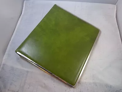 Vintage Ring Binder Green 1960's 70's Made In Japan Cool • $14.99