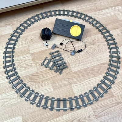 £100 • Buy Lego 4564 9V Railway Train Track Rails And Controller Fully Working