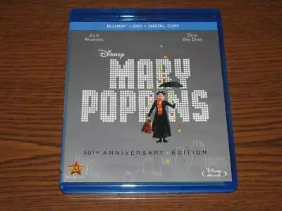 Mary Poppins (50th Anniversary) (Blu-ray 1964 2-Disc Set No Digital Copy) • $8.03