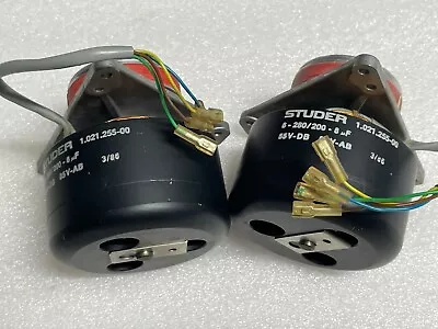 $450 • Buy LOT OF 2  STUDER A810 Spooling Motor 1.021.255.00