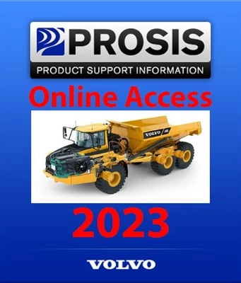 $69.99 • Buy Volvo Prosis 2023 Service Manuals And Parts Catalog Online - 12 Months