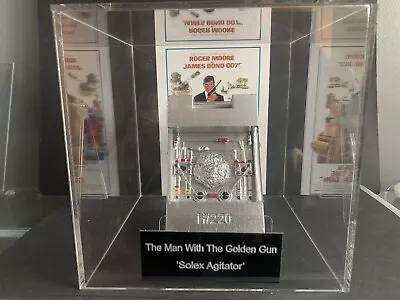 The Man With The Golden Gun Solex Agitator Prop Display James Bond Memorabilia • £215