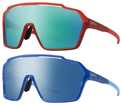 Smith Optics Shift XL MAG ChromaPop Shield Sunglasses W/ Bonus Lens - 205882 • $74.99