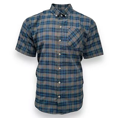 Mens Shirt Short Sleeve Mens Sleeve Shirt Work Casual Formal Regular Fit Shirt • £8.99