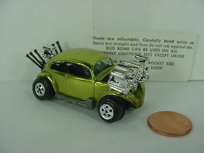 Topper Johnny Lightning 1969 Issue Bug Bomb Vw Yellow Triple Engines Excellent • $29.95