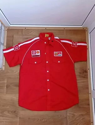 Marlboro Ferrari Formula 1 Racing Shirt Up Vintage Spcial Rare Jersey Size 2XL • $150