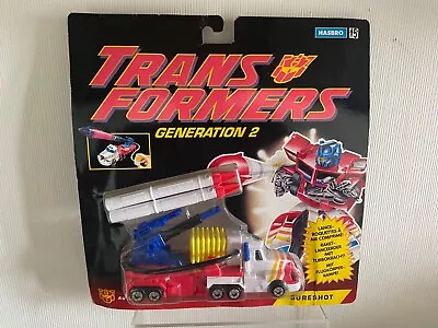 Transformers G2 1993 Hero OPTIMUS PRIME Sureshot MOSC Hasbro • $175