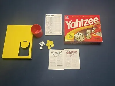 1996 Milton Bradley Yahtzee Dice Game For Family Game Night. All Original Items! • $12.50