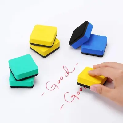 8 Pack Magnetic White Board Erasers Dry Eraser Chalkboard Cleaner Bulk Mini Siz • $7.84