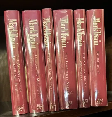 The Works Of Mark Twain 1st Edition Thus Adventures Of Huckleberry Finn  N-MINT! • $119.95