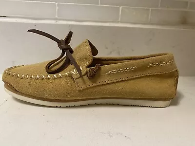 NWOT - ZARA Boys Suede Loafers Size EU 39 Or US 11-11.5 Shoes Moccasins Slip-on • $19.99