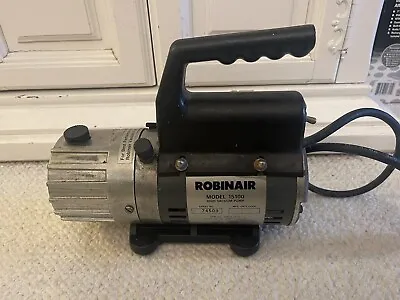 $99.99 • Buy Robinair High Vacuum Pump - Single Stage Direct Drive Model 15100 ((USED))