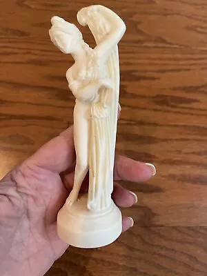 Aphrodite Venus Alabaster Or Resin Statue Goddess Of  Love And Beauty~6.5” Italy • $12.50