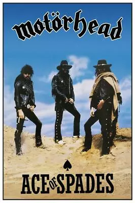 Motorhead - POSTER - Ace Of Spades Lemmy Kilmister AMAZING Wall Art Print • $26.89