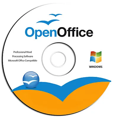 Open Office Software Suite For Windows-Word Processing-Home-Student-Business-CD • $9.98