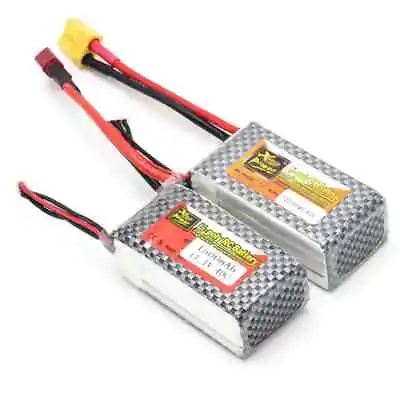 ZOP Power 3S LiPo Battery 1500mAh 11.1V 40C For RC Car Airplane Helicopter (UK) • £19.50