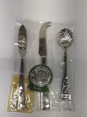 Heritage Mint BENTLEY 3 Piece Entertainment Set Glossy Stainless NEW READ • $22.84