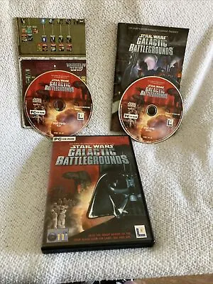£4 • Buy Star Wars Galactic Battlegrounds - Battle Grounds Pc Game- Original Complete Vgc