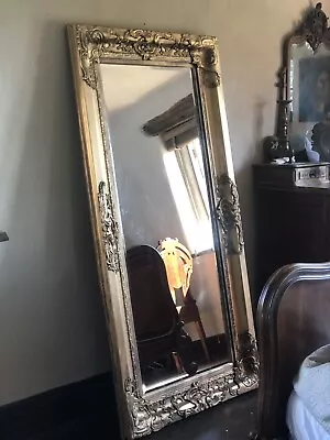 £269 • Buy Distressed Gold Large Over Mantle Statement Leaner Dress French Wall Mirror 6ft
