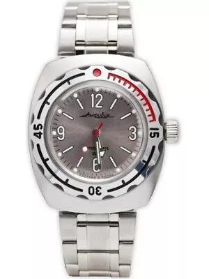 Vostok 090661 Amphibia Watch Diver Military Self-Winding USA STOCK • $108.95